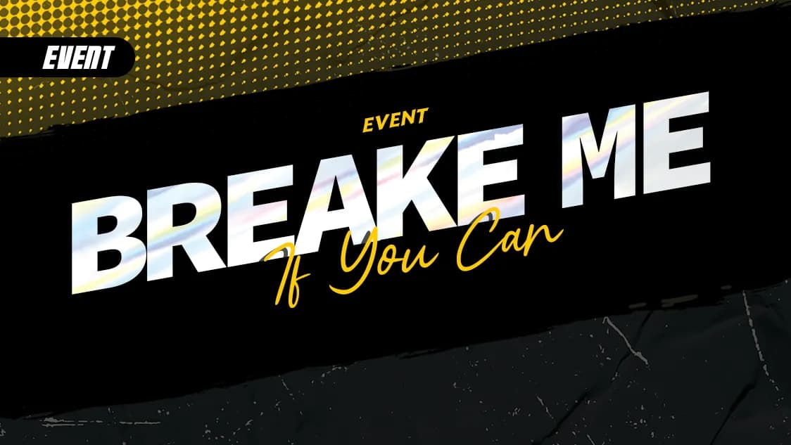 BRAKE ME IF YOU CAN