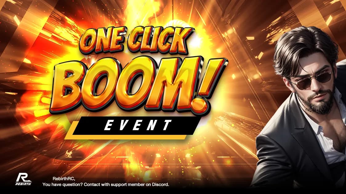 One Click Boom Event !!!