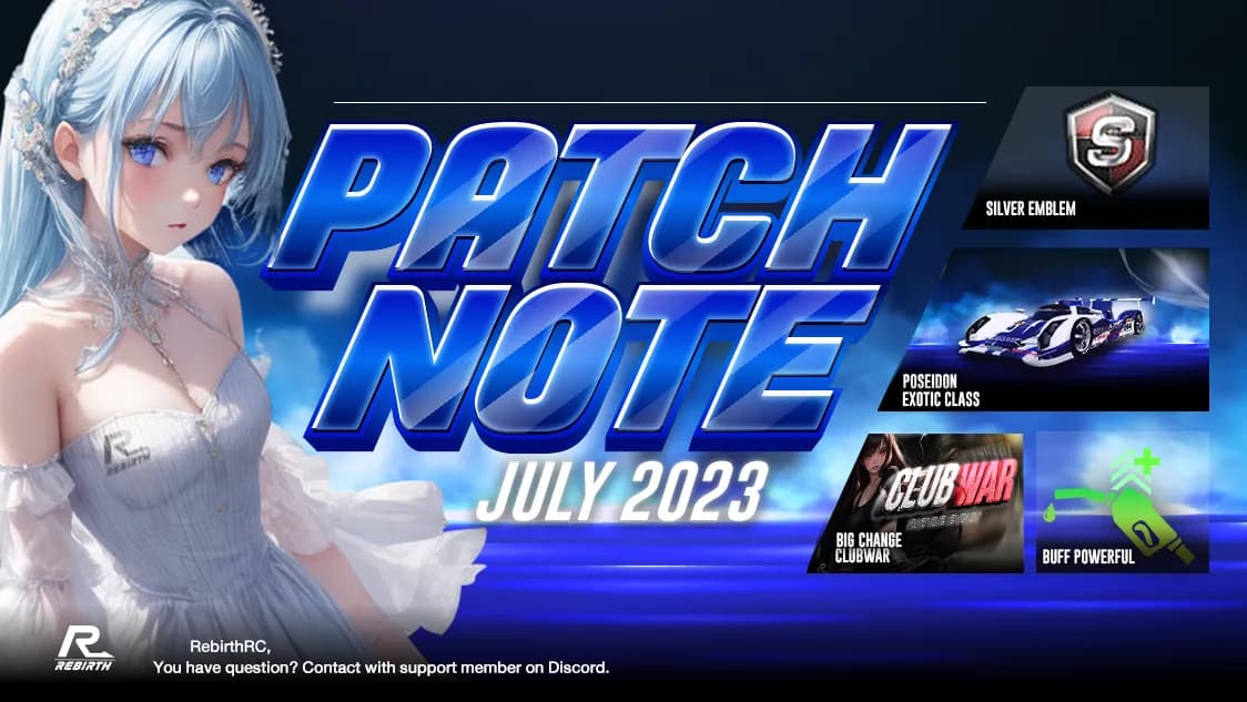 Patch Update 7 July 2023