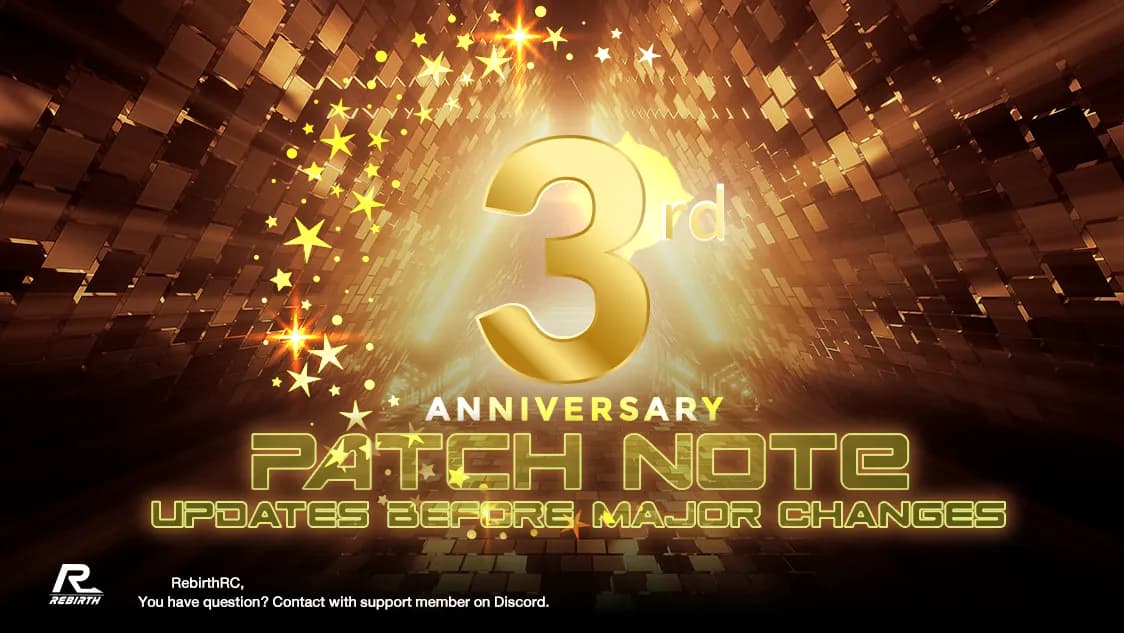 Patch Update Anniversary 3 Years