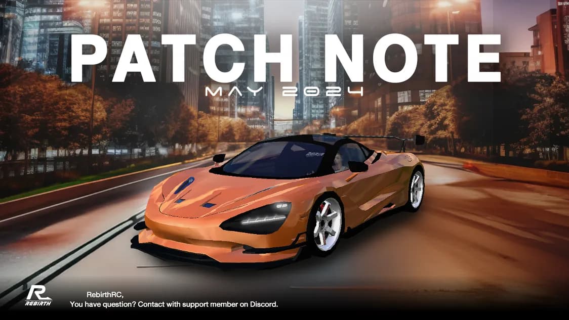 Patch Update 26 May 2024