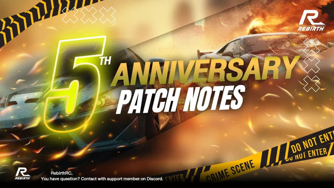 BIG PATCH UPDATE ANNIVERSARY 5 YEARS